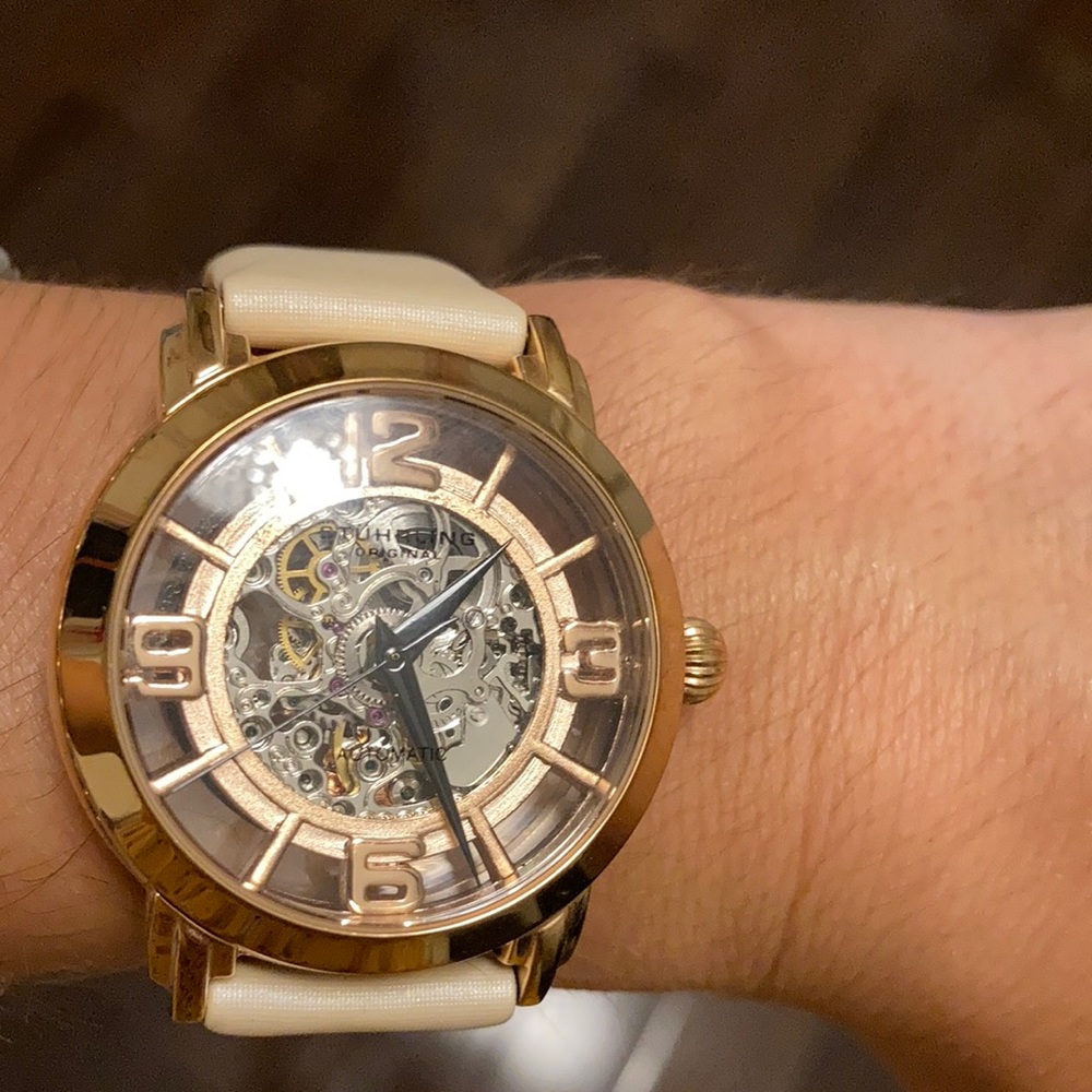 Leather Stuhrling Watch